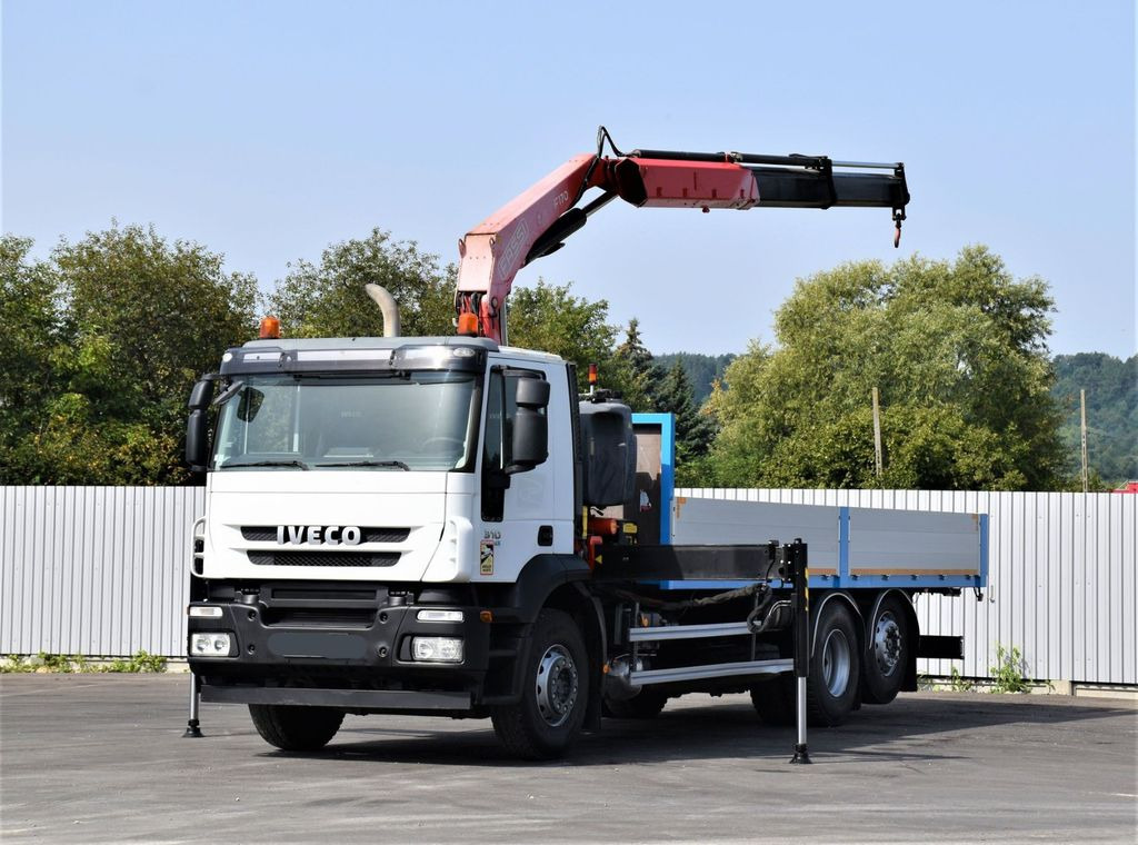 Iveco Stralis 310 PRITSCHE 7,05m +KRAN +FUNK - משאית מנוף: תמונה 2 Iveco Stralis 310 PRITSCHE 7,05m +KRAN +FUNK - משאית מנוף: תמונה 2