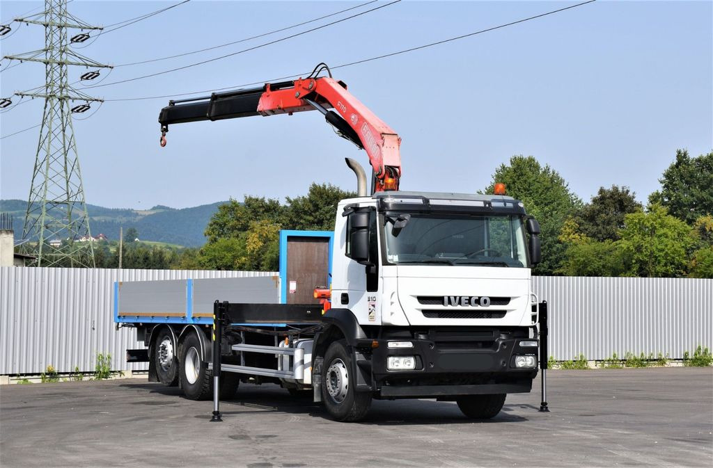 Iveco Stralis 310 PRITSCHE 7,05m +KRAN +FUNK - משאית מנוף: תמונה 1 Iveco Stralis 310 PRITSCHE 7,05m +KRAN +FUNK - משאית מנוף: תמונה 1