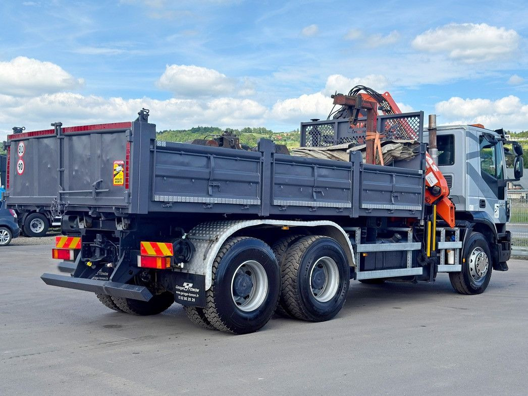 משאית מנוף, מזהיר Iveco TRAKKER 410*Kipper 5,20m*ATLAS 165.2E * FUNK/6x4 Iveco TRAKKER 410*Kipper 5,20m*ATLAS 165.2E * FUNK/6x4: תמונה 7