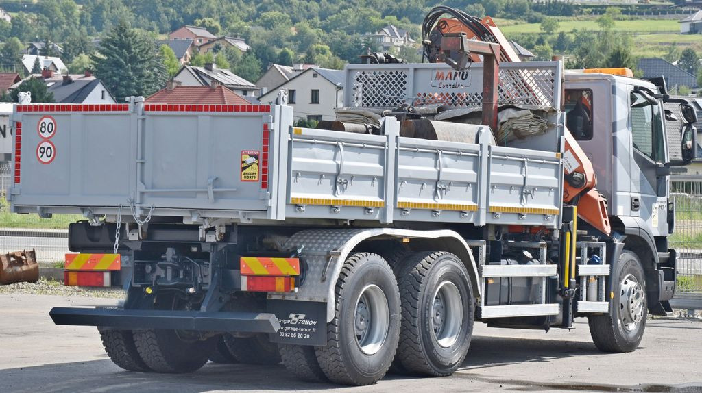 הַחכָּרָה Iveco TRAKKER 410*Kipper 5,20m*ATLAS 165.2E * FUNK/6x4  Iveco TRAKKER 410*Kipper 5,20m*ATLAS 165.2E * FUNK/6x4: תמונה 6