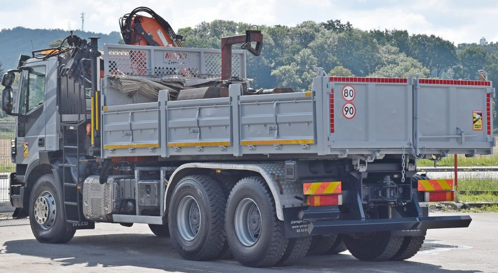 הַחכָּרָה Iveco TRAKKER 410*Kipper 5,20m*ATLAS 165.2E * FUNK/6x4  Iveco TRAKKER 410*Kipper 5,20m*ATLAS 165.2E * FUNK/6x4: תמונה 7