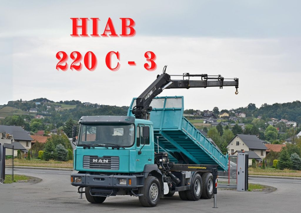 MAN 27-314 * HIAB 220 C - 3 + FUNK * 6x4 - מזהיר, משאית מנוף: תמונה 1 MAN 27-314 * HIAB 220 C - 3 + FUNK * 6x4 - מזהיר, משאית מנוף: תמונה 1