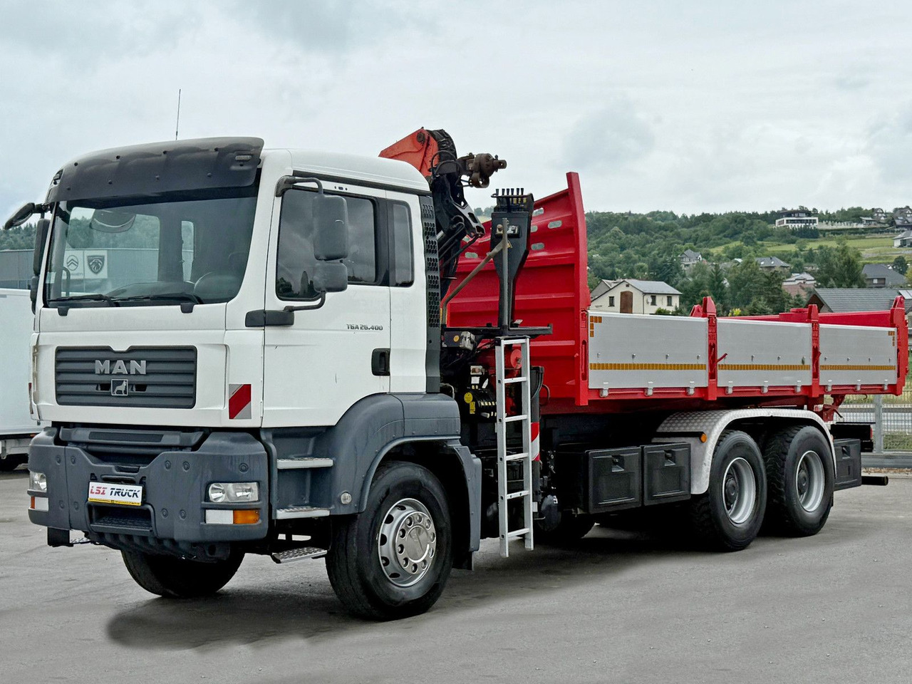 MAN TGA 26.400 * KIPPER 6,00m + PK 15500 * 6x4 * TOP - משאית מנוף: תמונה 3 MAN TGA 26.400 * KIPPER 6,00m + PK 15500 * 6x4 * TOP - משאית מנוף: תמונה 3