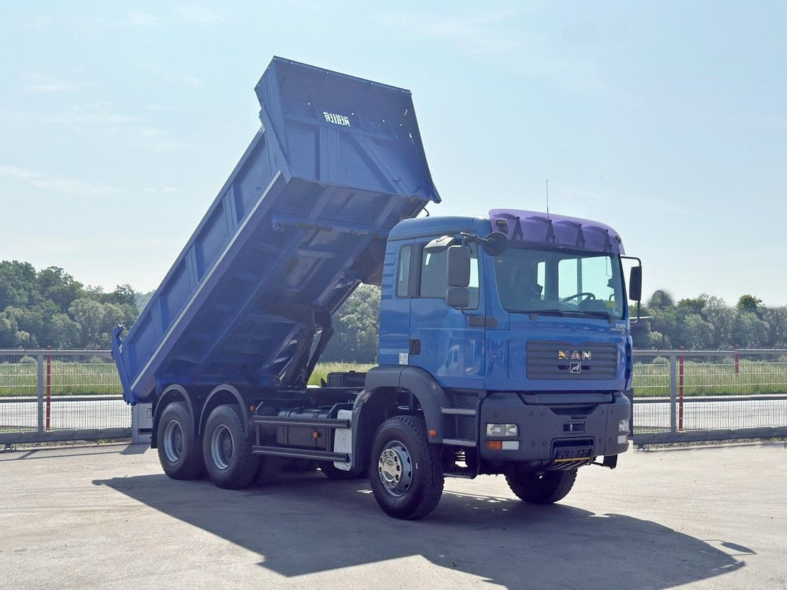 MAN TGA 33.350 * BORDMATIC *6x4 * TOPZUSTAND - מזהיר, משאית מנוף: תמונה 1 MAN TGA 33.350 * BORDMATIC *6x4 * TOPZUSTAND - מזהיר, משאית מנוף: תמונה 1