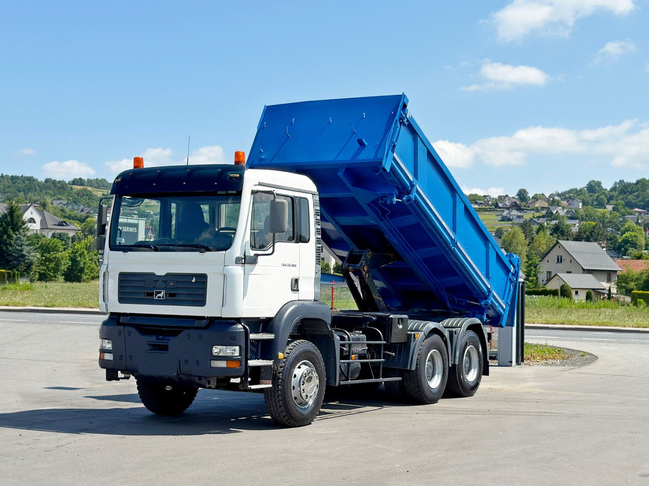 MAN TGA 33.360 * KIPPER 5,20 m + BORDMATIC / 6x4*TOP - מזהיר, משאית מנוף: תמונה 1 MAN TGA 33.360 * KIPPER 5,20 m + BORDMATIC / 6x4*TOP - מזהיר, משאית מנוף: תמונה 1