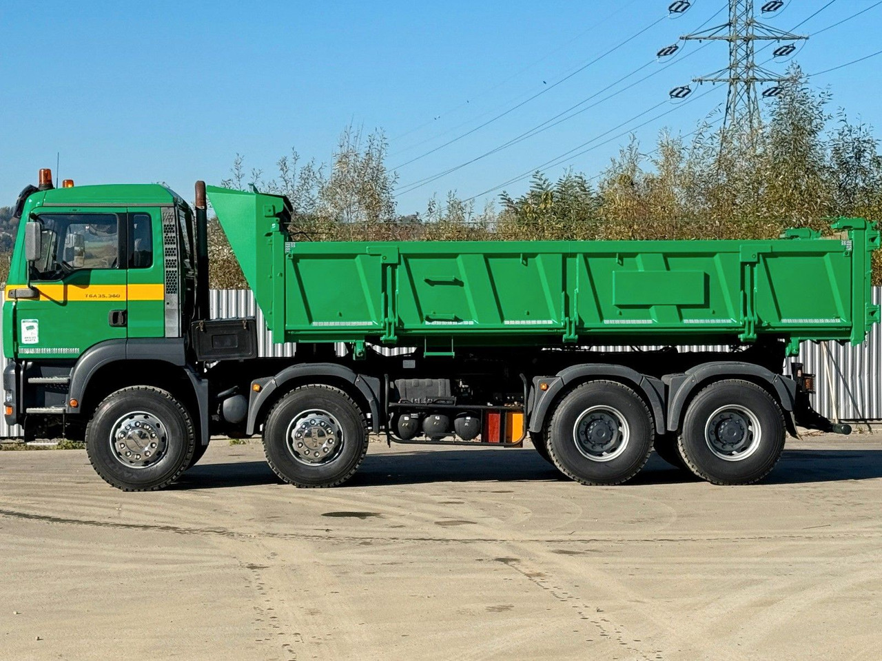 MAN TGA 35.360 * KIPPER 6,10 m + BORDMATIC / 8x4*TOP - מזהיר, משאית מנוף: תמונה 5 MAN TGA 35.360 * KIPPER 6,10 m + BORDMATIC / 8x4*TOP - מזהיר, משאית מנוף: תמונה 5
