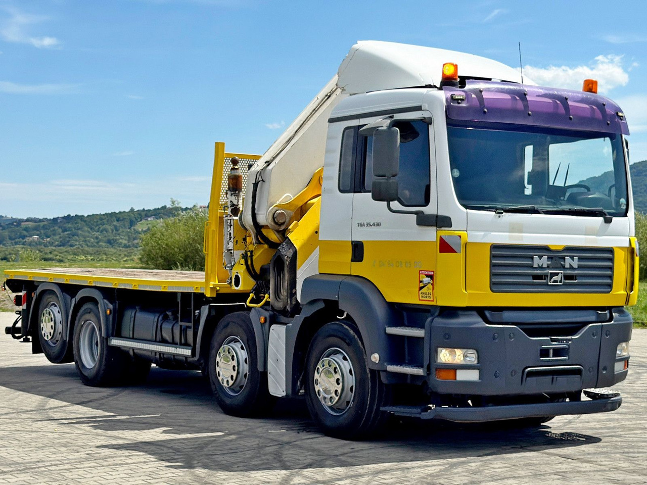 MAN TGA 35.430 * HIAB 700 E - 6 + FUNK* TOPZUSTAND - משאית מנוף: תמונה 3 MAN TGA 35.430 * HIAB 700 E - 6 + FUNK* TOPZUSTAND - משאית מנוף: תמונה 3