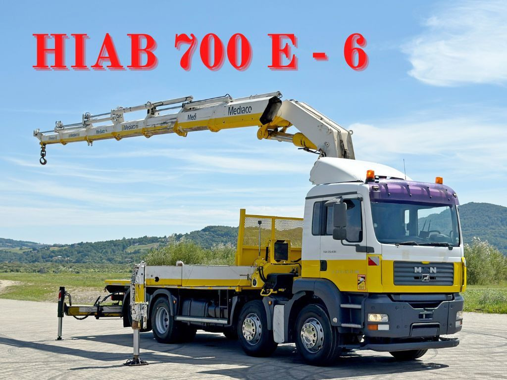 MAN TGA 35.430 * HIAB 700 E - 6 + FUNK* TOPZUSTAND - משאית מנוף: תמונה 1 MAN TGA 35.430 * HIAB 700 E - 6 + FUNK* TOPZUSTAND - משאית מנוף: תמונה 1
