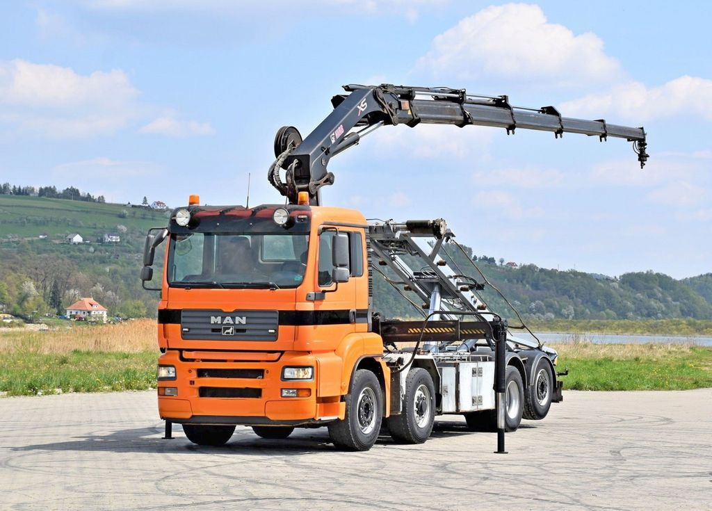 MAN TGA 35.480 Abrollkipper* KRAN/FUNK - משאית הרמת וו, משאית מנוף: תמונה 2 MAN TGA 35.480 Abrollkipper* KRAN/FUNK - משאית הרמת וו, משאית מנוף: תמונה 2