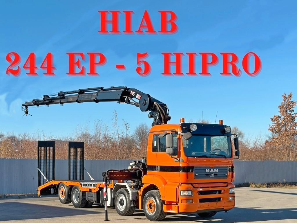 MAN TGA 35.480 / HIAB 244 EP - 5 HIPRO - משאית גרירה: תמונה 1 MAN TGA 35.480 / HIAB 244 EP - 5 HIPRO - משאית גרירה: תמונה 1