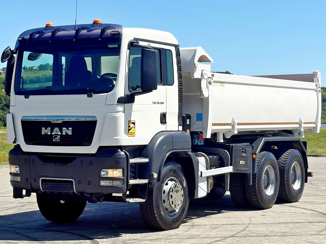 MAN TGS 26.360 Kipper 5,20 m + BORDMATIC / 6x4 - מזהיר, משאית מנוף: תמונה 5 MAN TGS 26.360 Kipper 5,20 m + BORDMATIC / 6x4 - מזהיר, משאית מנוף: תמונה 5