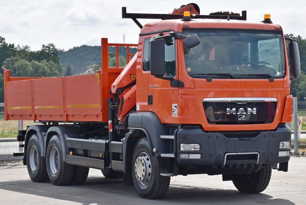 MAN TGS 26.360 Kipper 6,10m* PK 16001 - KB/FUNK* 6x4 - משאית מנוף, מזהיר: תמונה 4 MAN TGS 26.360 Kipper 6,10m* PK 16001 - KB/FUNK* 6x4 - משאית מנוף, מזהיר: תמונה 4