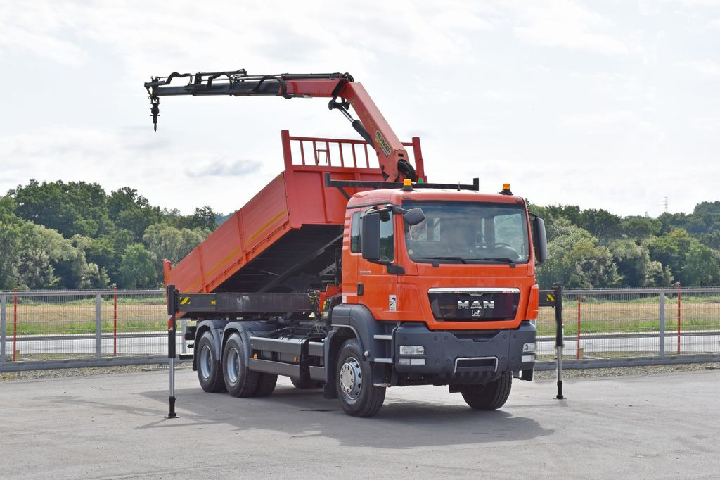 MAN TGS 26.360 Kipper 6,10m* PK 16001 - KB/FUNK* 6x4 - משאית מנוף, מזהיר: תמונה 2 MAN TGS 26.360 Kipper 6,10m* PK 16001 - KB/FUNK* 6x4 - משאית מנוף, מזהיר: תמונה 2