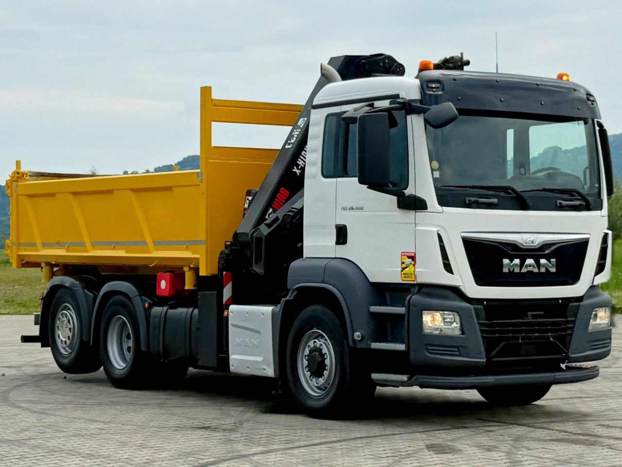 MAN TGS 26.400 * HIAB X-HIDUO 188 E-3 + FUNK * 6x4 - משאית מנוף: תמונה 4 MAN TGS 26.400 * HIAB X-HIDUO 188 E-3 + FUNK * 6x4 - משאית מנוף: תמונה 4