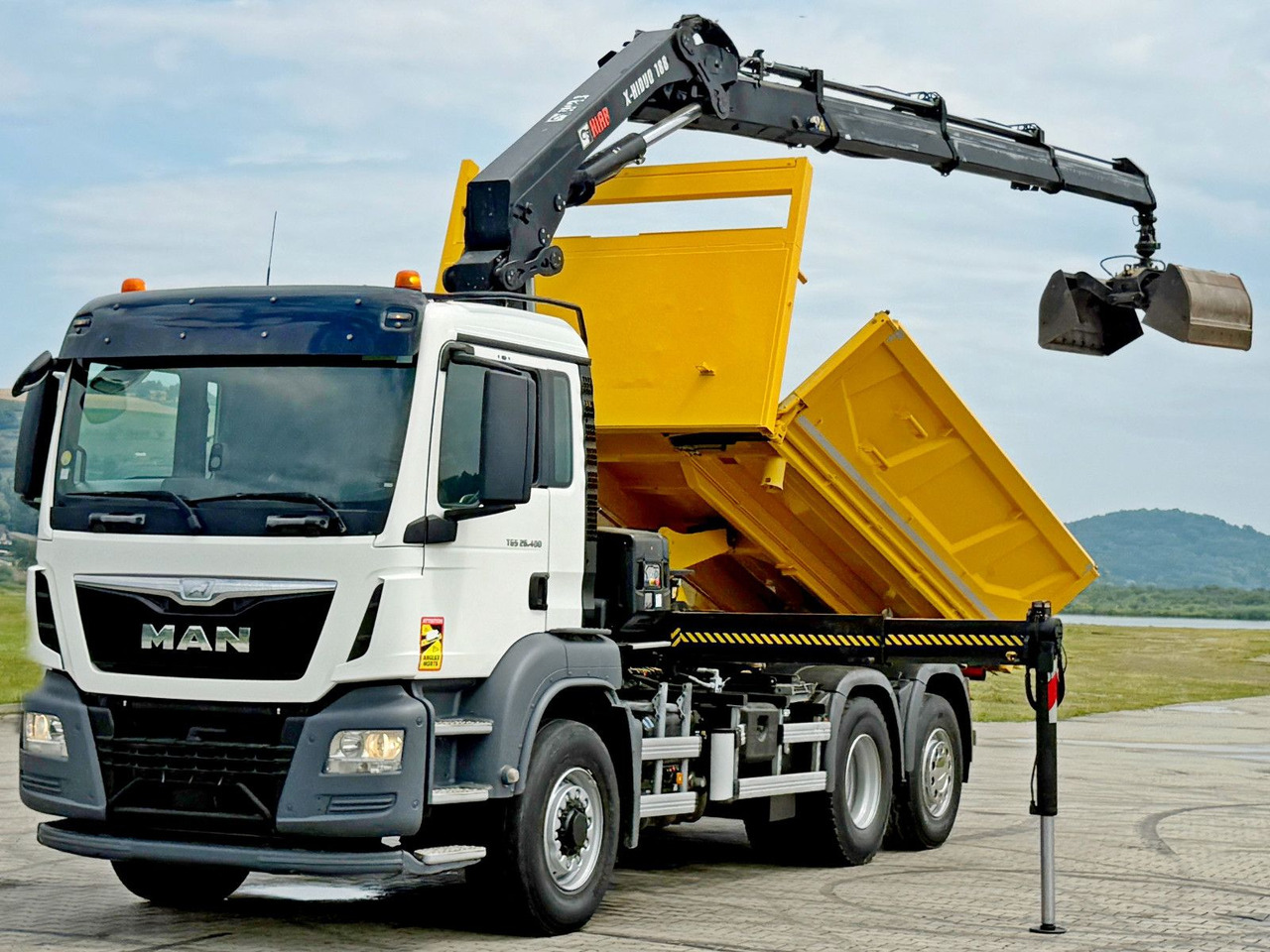 MAN TGS 26.400 * HIAB X-HIDUO 188 E-3 + FUNK * 6x4 - משאית מנוף: תמונה 3 MAN TGS 26.400 * HIAB X-HIDUO 188 E-3 + FUNK * 6x4 - משאית מנוף: תמונה 3