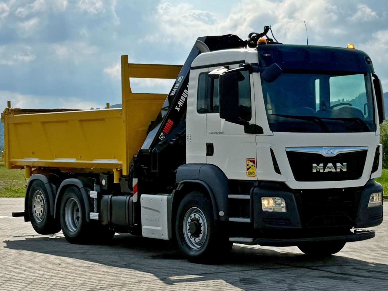 MAN TGS 26.400 * HIAB X-HIDUO 188 E-3 + FUNK * 6x4 - משאית מנוף: תמונה 4 MAN TGS 26.400 * HIAB X-HIDUO 188 E-3 + FUNK * 6x4 - משאית מנוף: תמונה 4