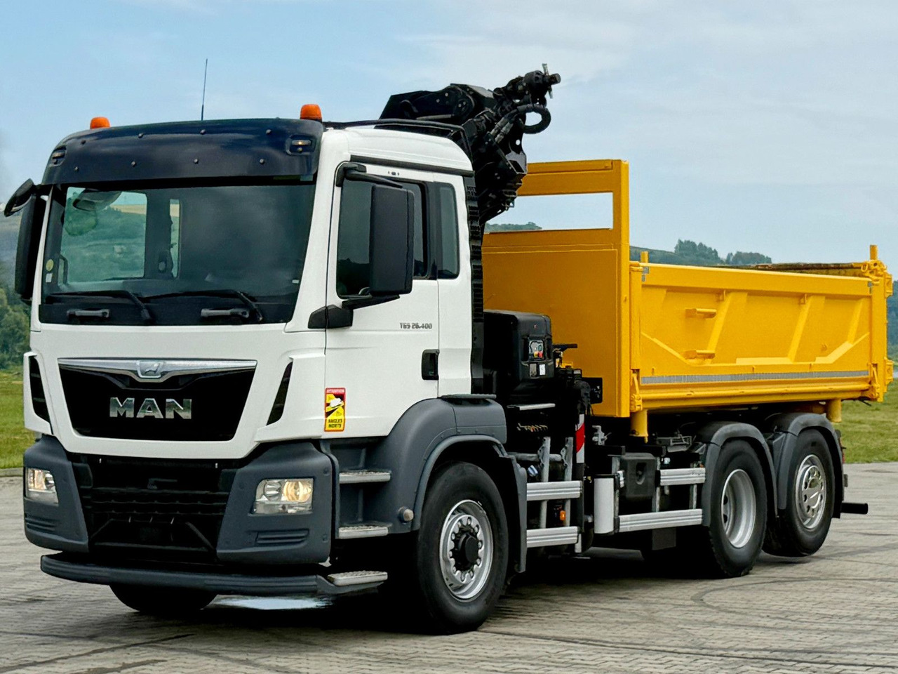 MAN TGS 26.400 * HIAB X-HIDUO 188 E-3 + FUNK * 6x4 - משאית מנוף: תמונה 5 MAN TGS 26.400 * HIAB X-HIDUO 188 E-3 + FUNK * 6x4 - משאית מנוף: תמונה 5