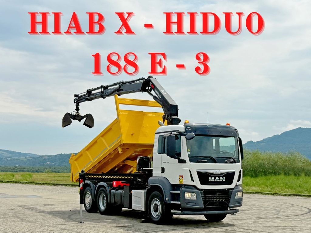 MAN TGS 26.400 * HIAB X-HIDUO 188 E-3 + FUNK * 6x4 - משאית מנוף: תמונה 1 MAN TGS 26.400 * HIAB X-HIDUO 188 E-3 + FUNK * 6x4 - משאית מנוף: תמונה 1