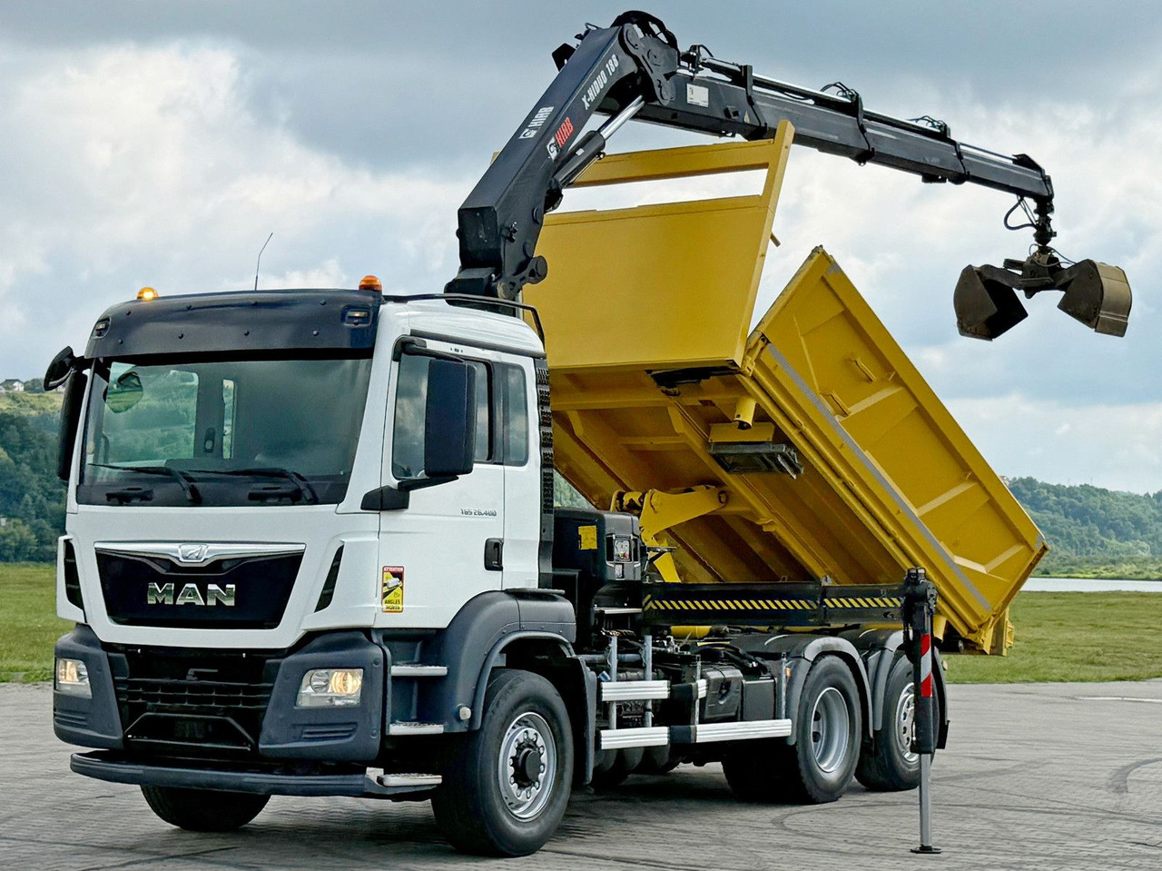 MAN TGS 26.400 * HIAB X-HIDUO 188 E-3 + FUNK * 6x4 - משאית מנוף: תמונה 3 MAN TGS 26.400 * HIAB X-HIDUO 188 E-3 + FUNK * 6x4 - משאית מנוף: תמונה 3