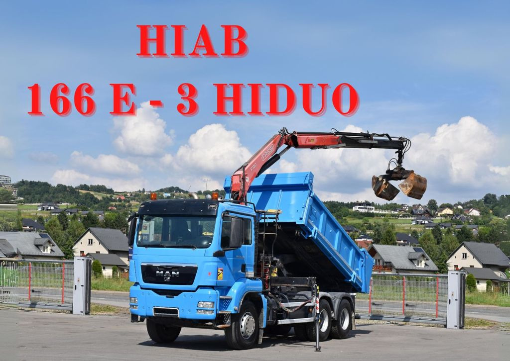 MAN TGS 26.400 Kipper 4,60m*PK F130A.22 + FUNK/6x4 - מזהיר, משאית מנוף: תמונה 1 MAN TGS 26.400 Kipper 4,60m*PK F130A.22 + FUNK/6x4 - מזהיר, משאית מנוף: תמונה 1