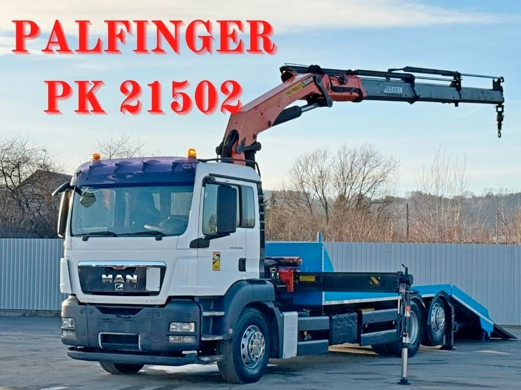 MAN TGS 26.400 * PALFINGER PK 21502 + FUNK* - משאית גרירה: תמונה 1 MAN TGS 26.400 * PALFINGER PK 21502 + FUNK* - משאית גרירה: תמונה 1