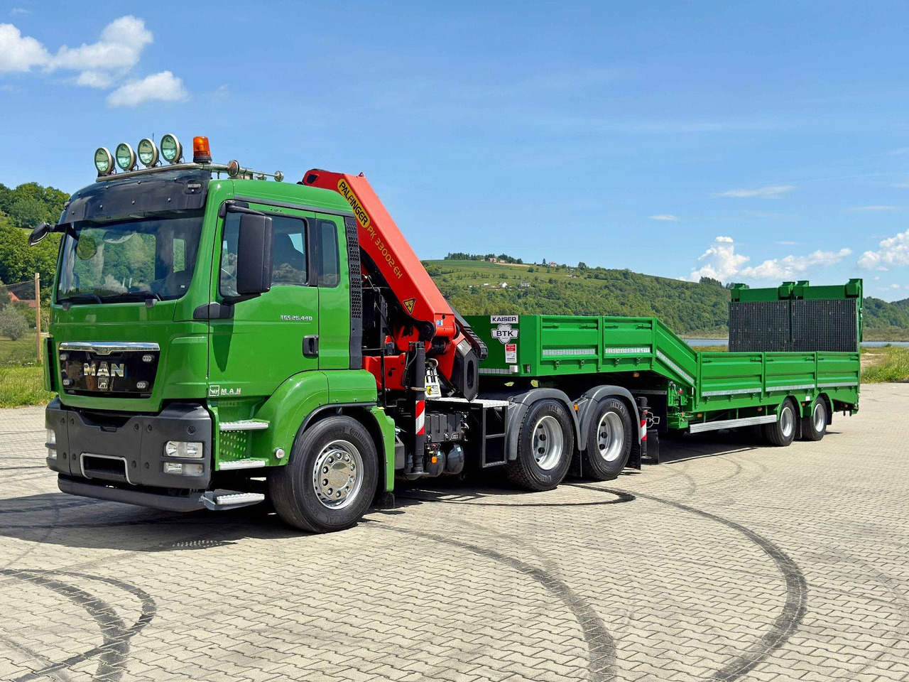 MAN TGS 26.440*Anhänger 10,35m + PK 33002-EH C/FUNK - משאית מנוף: תמונה 4 MAN TGS 26.440*Anhänger 10,35m + PK 33002-EH C/FUNK - משאית מנוף: תמונה 4