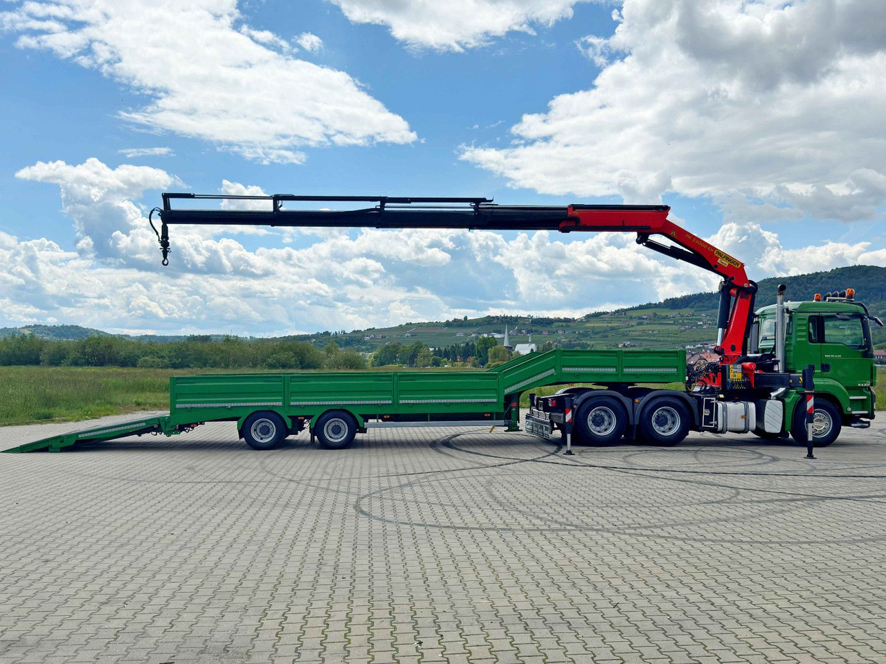 MAN TGS 26.440*Anhänger 10,35m + PK 33002-EH C/FUNK - משאית מנוף: תמונה 5 MAN TGS 26.440*Anhänger 10,35m + PK 33002-EH C/FUNK - משאית מנוף: תמונה 5