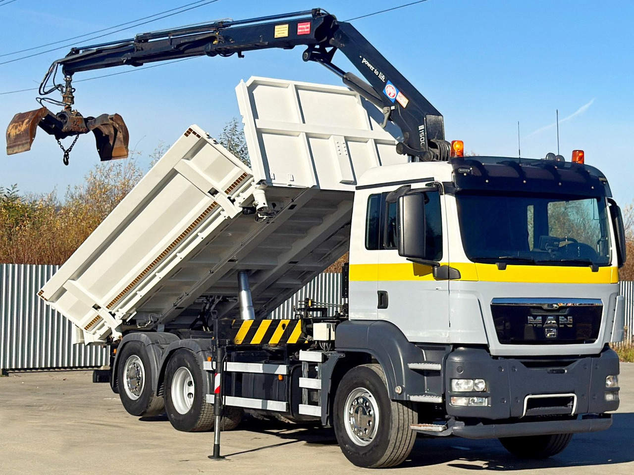 MAN TGS 28.320 * HMF 1500 - K2 * TOPZUSTAND - משאית מנוף: תמונה 3 MAN TGS 28.320 * HMF 1500 - K2 * TOPZUSTAND - משאית מנוף: תמונה 3