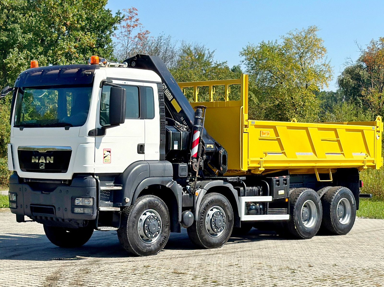 MAN TGS 32.510 * HIAB 288 EP - 5HIDUO/ FUNK * 8x8 - מזהיר, משאית מנוף: תמונה 5 MAN TGS 32.510 * HIAB 288 EP - 5HIDUO/ FUNK * 8x8 - מזהיר, משאית מנוף: תמונה 5