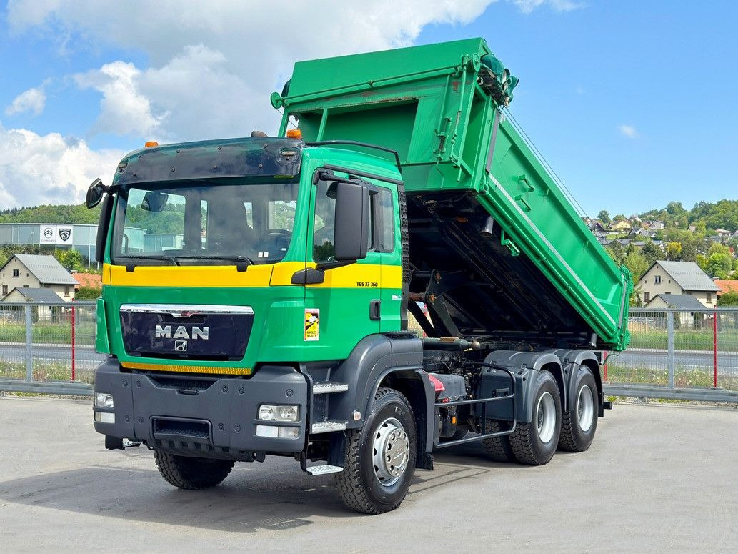 MAN TGS 33.360 * KIPPER 5,10 m / 6x4 * TOPZUSTAND - מזהיר, משאית מנוף: תמונה 1 MAN TGS 33.360 * KIPPER 5,10 m / 6x4 * TOPZUSTAND - מזהיר, משאית מנוף: תמונה 1