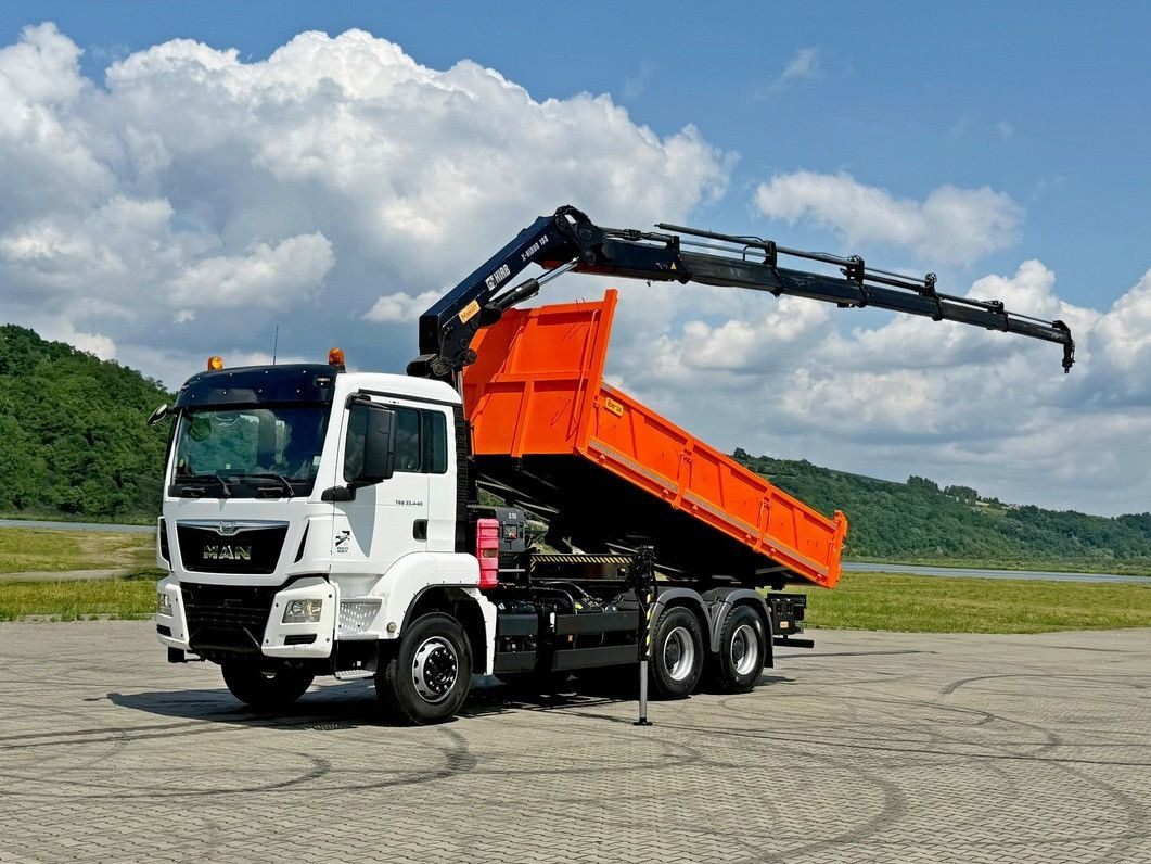 MAN TGS 33.440 * HIAB X-HIDUO 188 E-5 + FUNK * 6x4 - מזהיר, משאית מנוף: תמונה 2 MAN TGS 33.440 * HIAB X-HIDUO 188 E-5 + FUNK * 6x4 - מזהיר, משאית מנוף: תמונה 2