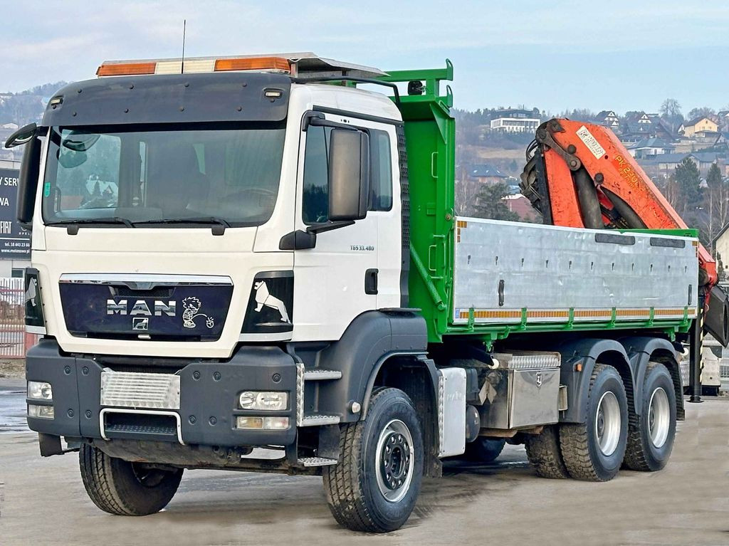 MAN TGS 33.480*KIPPER 5,70m * PK 23002 + FUNK * 6x4 - משאית מנוף, מזהיר: תמונה 4 MAN TGS 33.480*KIPPER 5,70m * PK 23002 + FUNK * 6x4 - משאית מנוף, מזהיר: תמונה 4