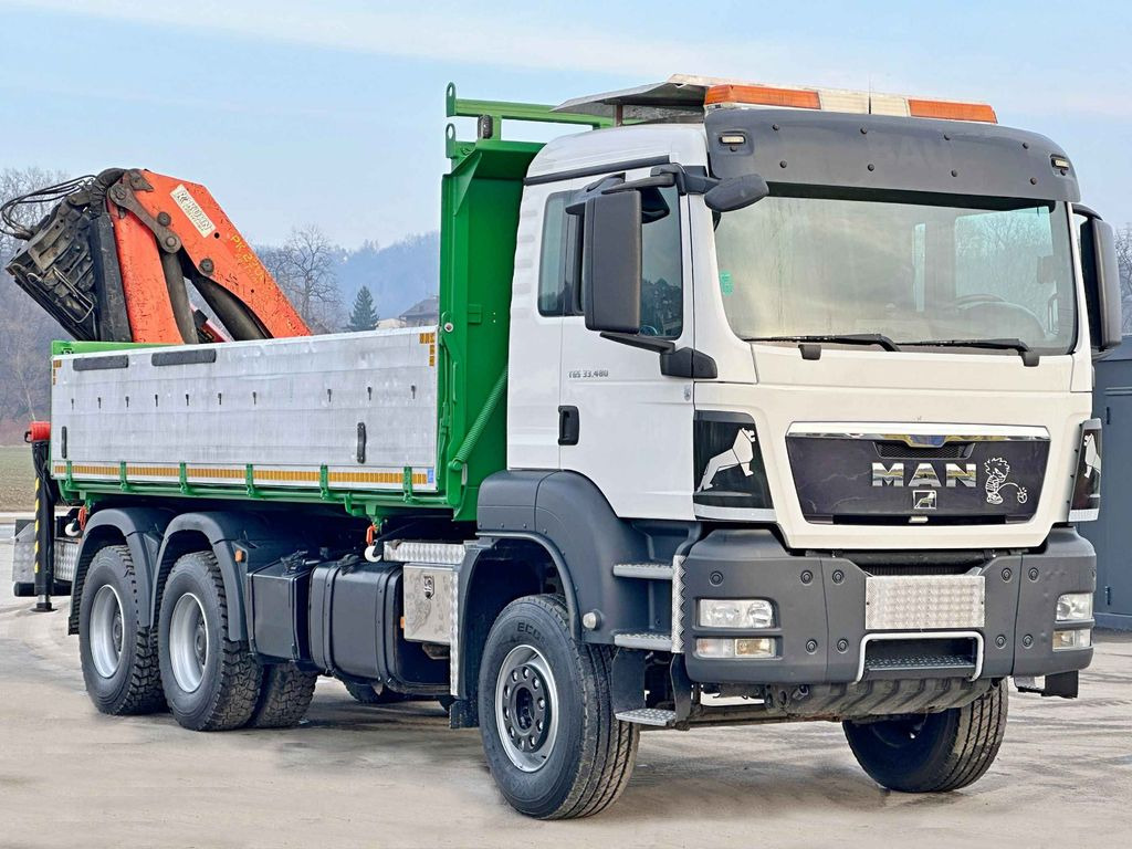 MAN TGS 33.480*KIPPER 5,70m * PK 23002 + FUNK * 6x4 - מזהיר, משאית מנוף: תמונה 4 MAN TGS 33.480*KIPPER 5,70m * PK 23002 + FUNK * 6x4 - מזהיר, משאית מנוף: תמונה 4