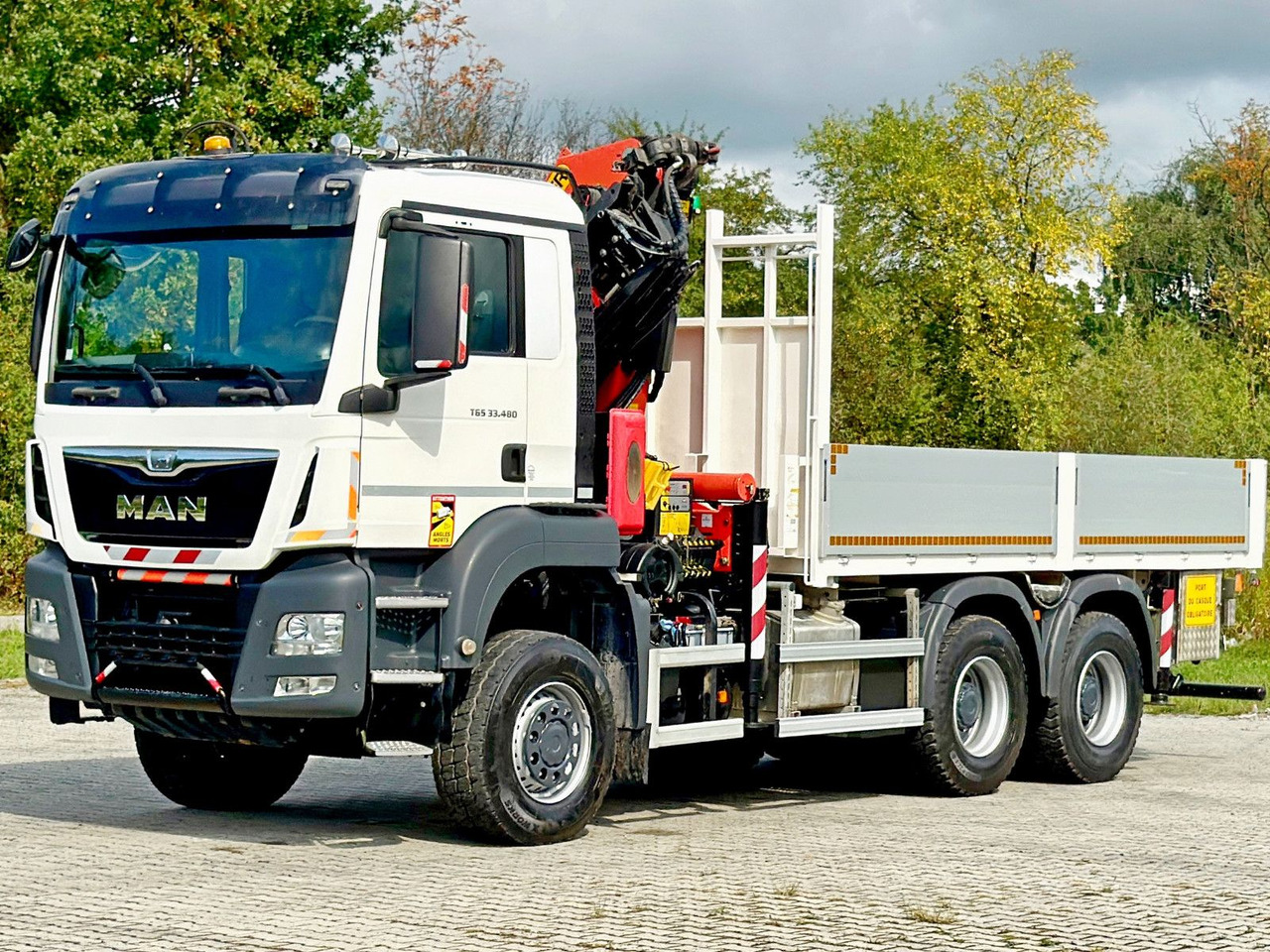 MAN TGS 33.480 * PK 33002-EH C + FUNK/6x6 * TOP - משאית מנוף: תמונה 3 MAN TGS 33.480 * PK 33002-EH C + FUNK/6x6 * TOP - משאית מנוף: תמונה 3