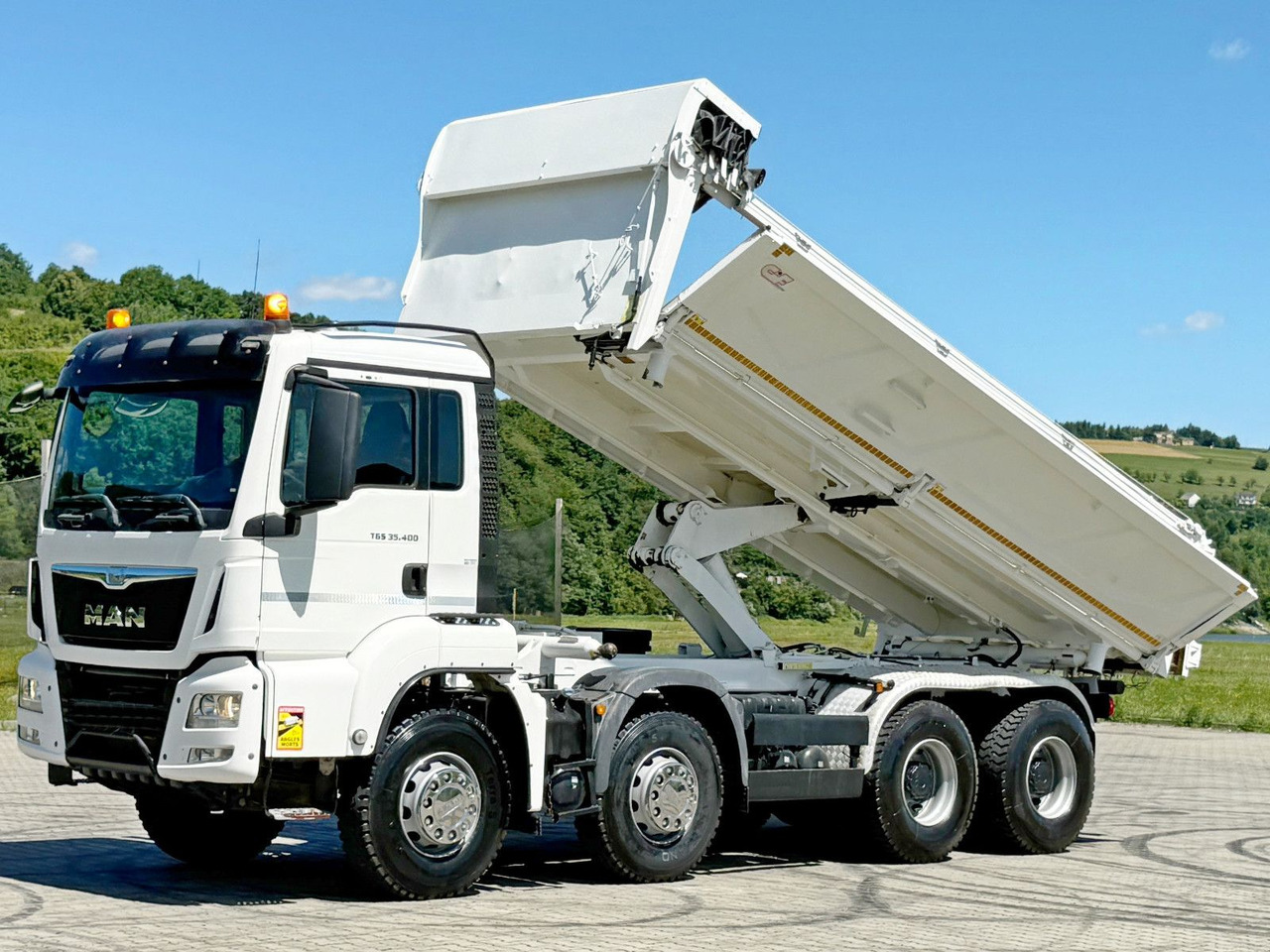 MAN TGS 35.400 KIPPER 6,00 m + BORDMATIC * 8x4 - מזהיר: תמונה 3 MAN TGS 35.400 KIPPER 6,00 m + BORDMATIC * 8x4 - מזהיר: תמונה 3