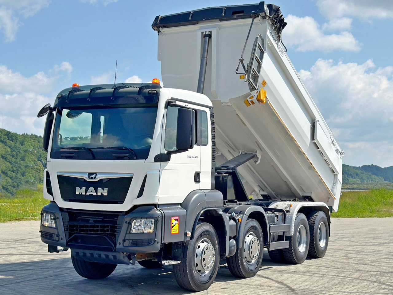 MAN TGS 35.420 KIPPER * 8x4 * TOPZUSTAND - מזהיר: תמונה 3 MAN TGS 35.420 KIPPER * 8x4 * TOPZUSTAND - מזהיר: תמונה 3