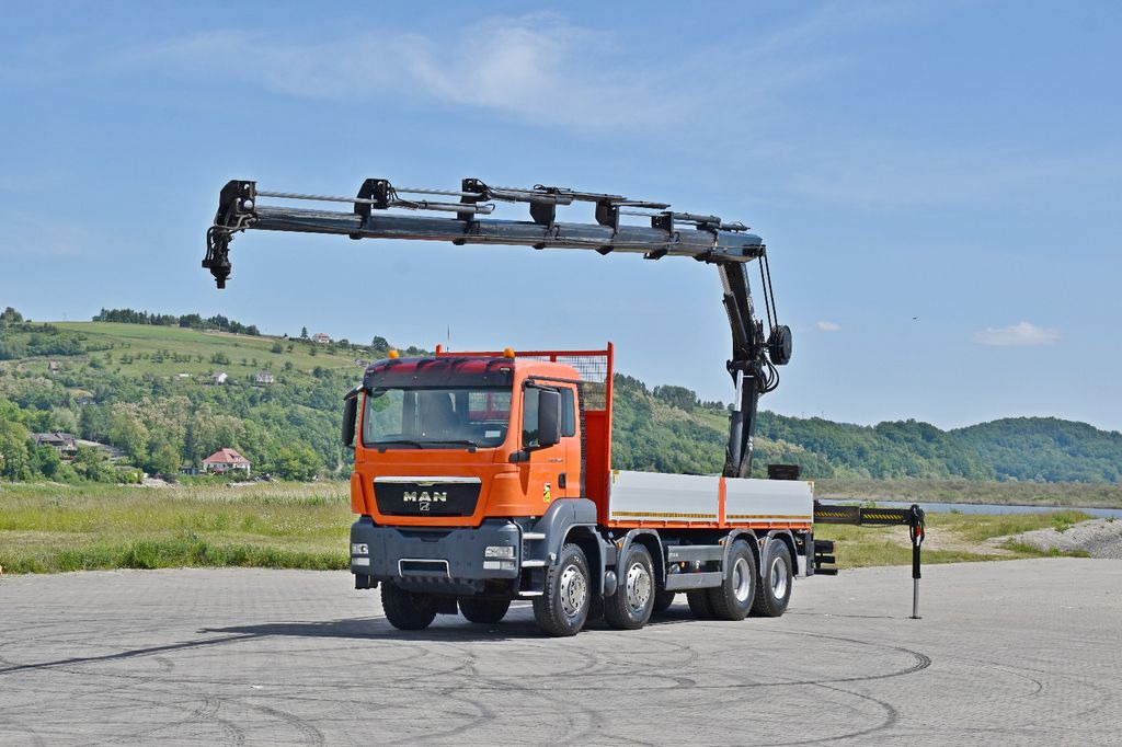 MAN TGS 35.440 * HIAB 211 E-6 HIDUO +FUNK / 8x4 - משאית מנוף, משאית צד נופל/ שטוחה: תמונה 2 MAN TGS 35.440 * HIAB 211 E-6 HIDUO +FUNK / 8x4 - משאית מנוף, משאית צד נופל/ שטוחה: תמונה 2