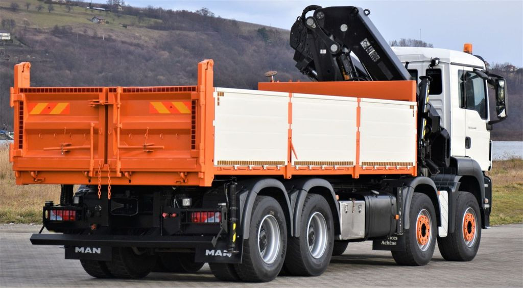 משאית מנוף, מזהיר MAN TGS 35.440 * HIAB 322 EP-5HIPRO+FUNK / 8x4!: תמונה 7