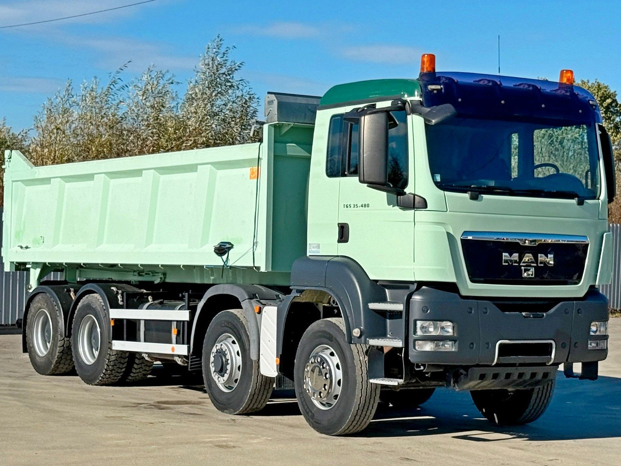 MAN TGS 35.480 * KIPPER 6,60 m + BORDMATIC * 8x6 - מזהיר: תמונה 4 MAN TGS 35.480 * KIPPER 6,60 m + BORDMATIC * 8x6 - מזהיר: תמונה 4