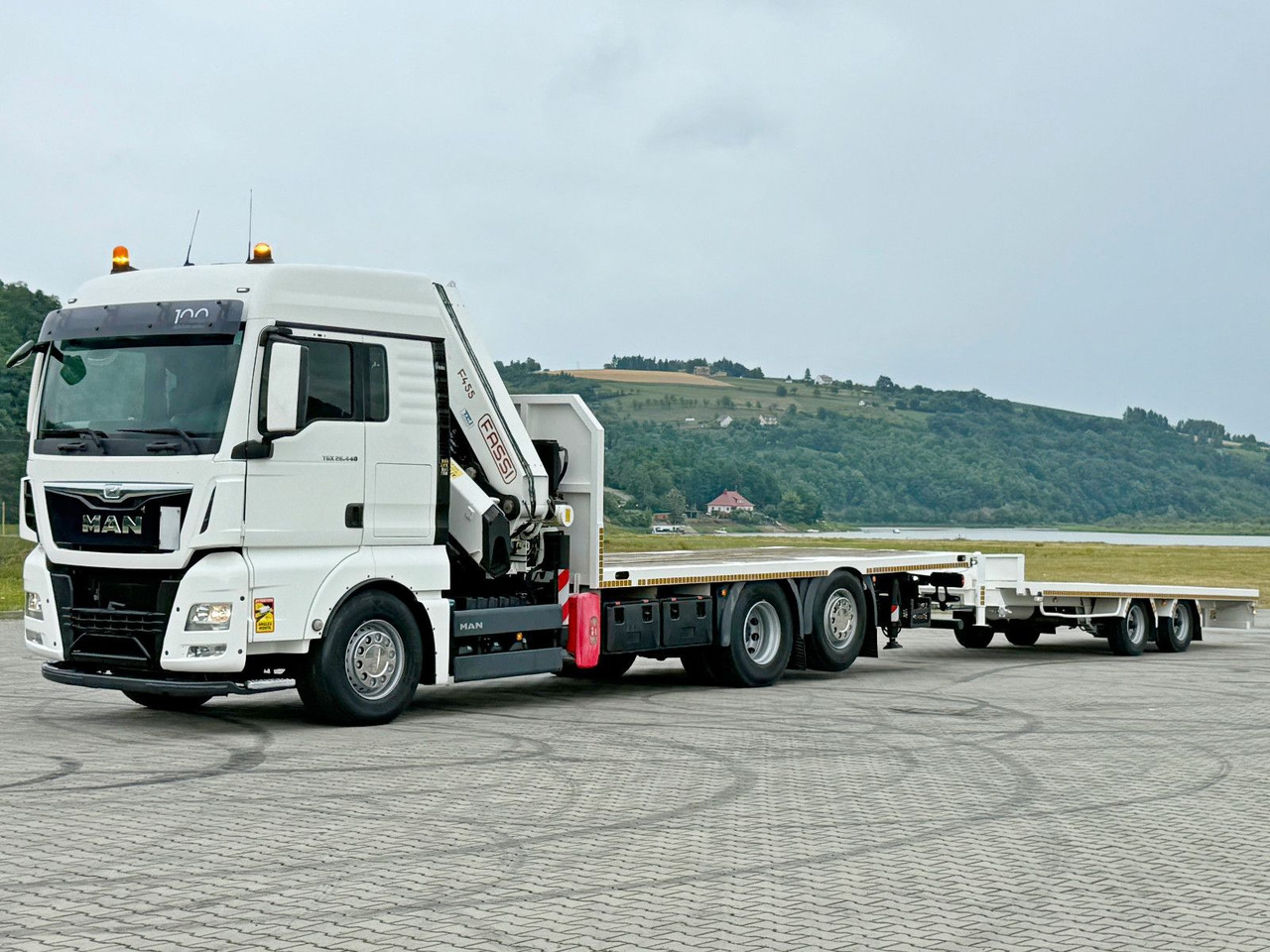 MAN TGX 26.440 * FASSI F455A.2.26E + FUNK + Anhänger - משאית מנוף: תמונה 3 MAN TGX 26.440 * FASSI F455A.2.26E + FUNK + Anhänger - משאית מנוף: תמונה 3