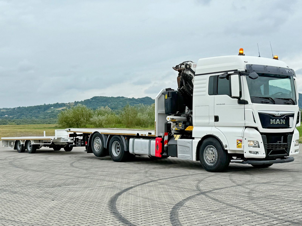 MAN TGX 26.440 * FASSI F455A.2.26E + FUNK + Anhänger - משאית מנוף: תמונה 4 MAN TGX 26.440 * FASSI F455A.2.26E + FUNK + Anhänger - משאית מנוף: תמונה 4
