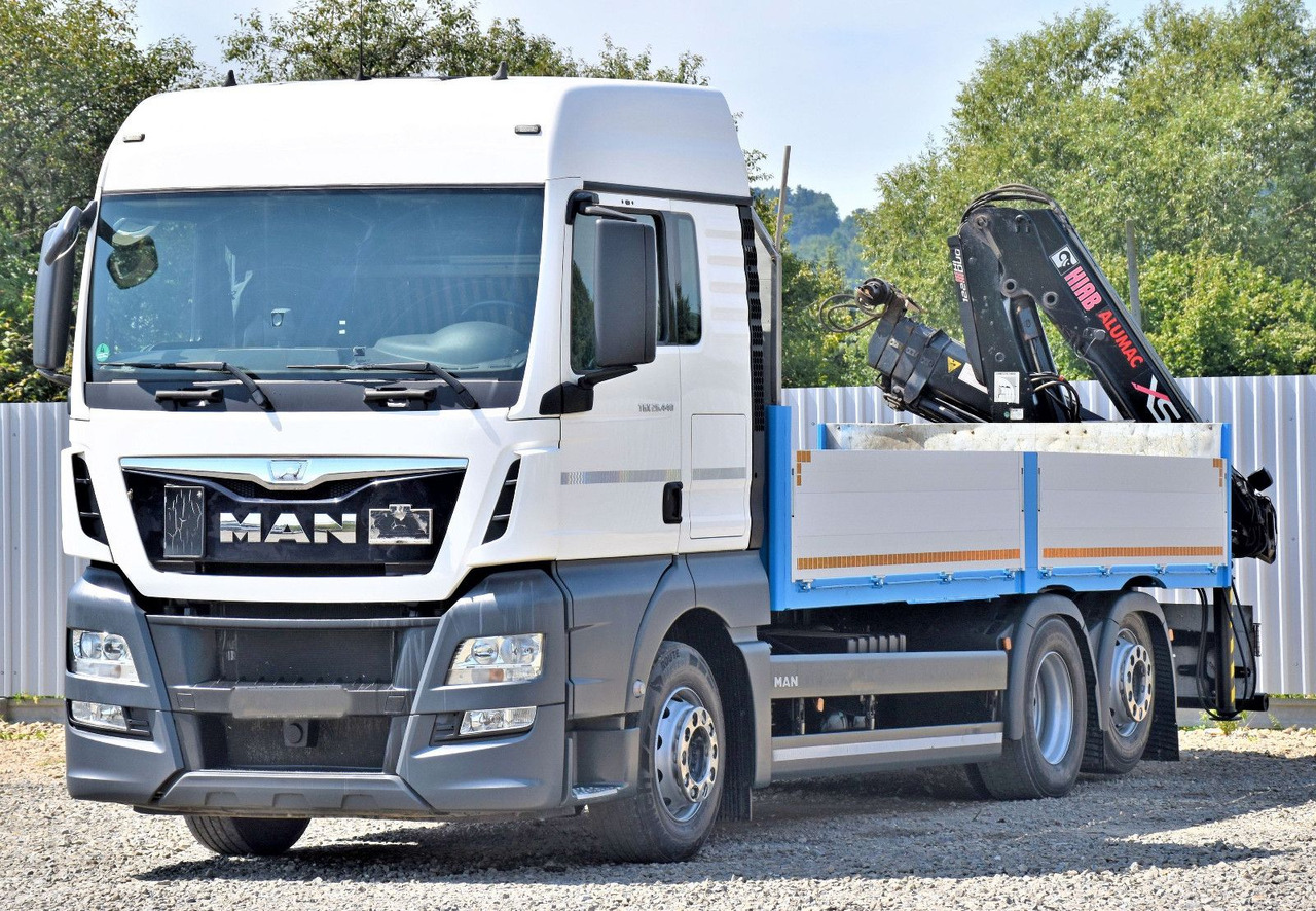 MAN TGX 26.440 Pritsche 6,20 m+HIAB 122 HIDUO/FUNK - משאית מנוף: תמונה 3 MAN TGX 26.440 Pritsche 6,20 m+HIAB 122 HIDUO/FUNK - משאית מנוף: תמונה 3