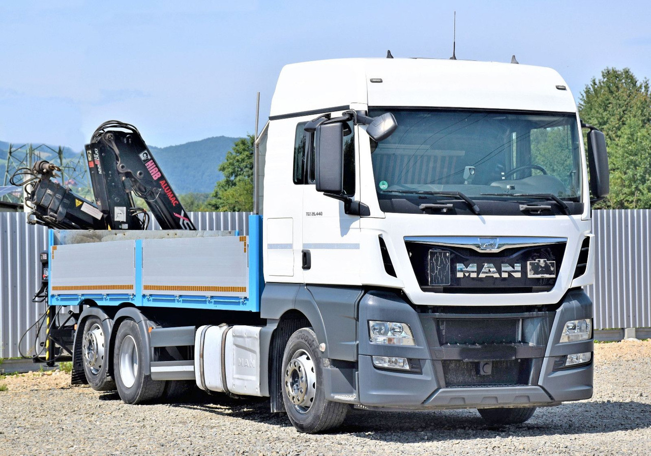 MAN TGX 26.440 Pritsche 6,20 m+HIAB 122 HIDUO/FUNK - משאית מנוף: תמונה 4 MAN TGX 26.440 Pritsche 6,20 m+HIAB 122 HIDUO/FUNK - משאית מנוף: תמונה 4