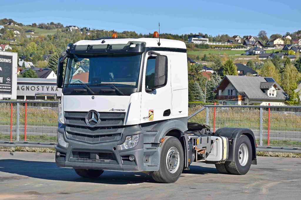 Mercedes-Benz ACTROS 1843 * Sattelzugmaschine * TOPZUSTAND - יחידת טרקטור: תמונה 1 Mercedes-Benz ACTROS 1843 * Sattelzugmaschine * TOPZUSTAND - יחידת טרקטור: תמונה 1