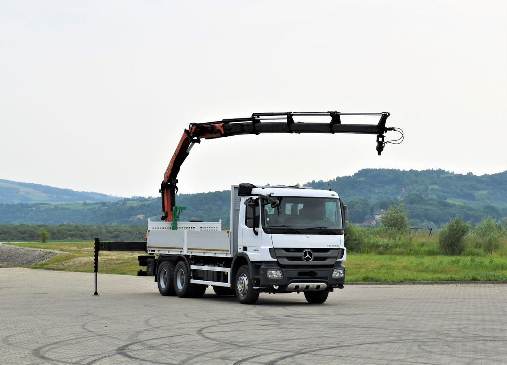 Mercedes-Benz ACTROS 2636 * PK 16002 C + FUNK/6x4 - משאית מנוף, משאית צד נופל/ שטוחה: תמונה 2 Mercedes-Benz ACTROS 2636 * PK 16002 C + FUNK/6x4 - משאית מנוף, משאית צד נופל/ שטוחה: תמונה 2