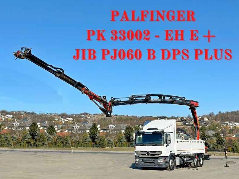 Mercedes-Benz ACTROS 2636 *PK 33002-EH E+JIB PJ 060B* 6x4 *TOP - משאית מנוף, משאית צד נופל/ שטוחה: תמונה 1 Mercedes-Benz ACTROS 2636 *PK 33002-EH E+JIB PJ 060B* 6x4 *TOP - משאית מנוף, משאית צד נופל/ שטוחה: תמונה 1