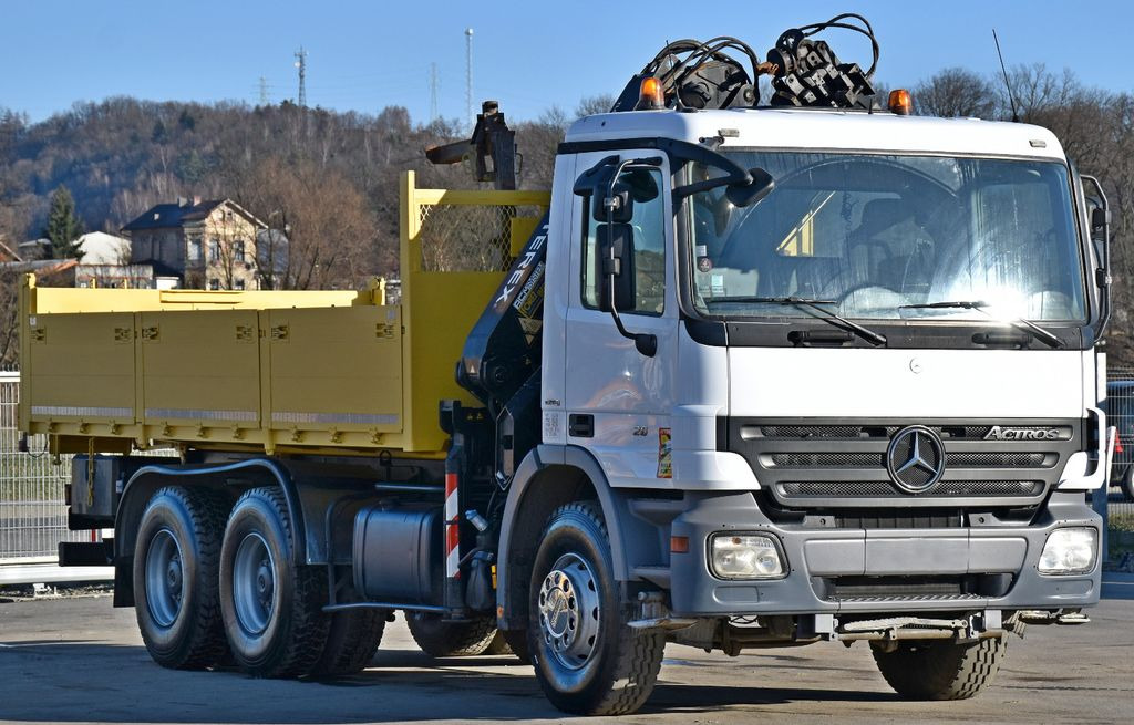 Mercedes-Benz ACTROS 2636 * TEREX 165.2E - A4 + FUNK/6x4 - משאית מנוף, מזהיר: תמונה 3 Mercedes-Benz ACTROS 2636 * TEREX 165.2E - A4 + FUNK/6x4 - משאית מנוף, מזהיר: תמונה 3