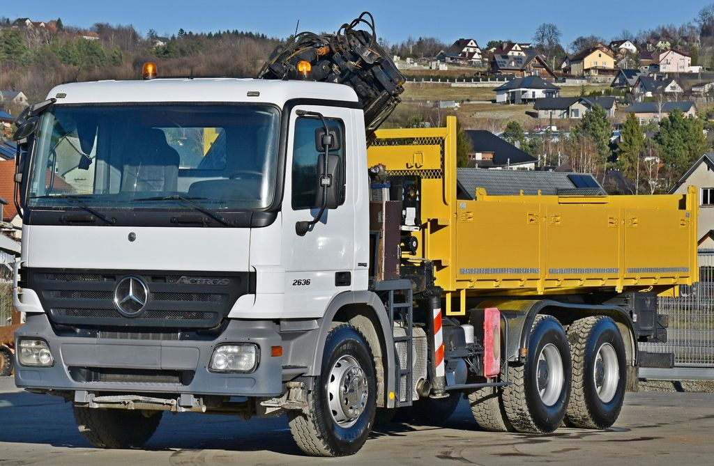 Mercedes-Benz ACTROS 2636 * TEREX 165.2E - A4 + FUNK/6x4 - משאית מנוף, מזהיר: תמונה 4 Mercedes-Benz ACTROS 2636 * TEREX 165.2E - A4 + FUNK/6x4 - משאית מנוף, מזהיר: תמונה 4