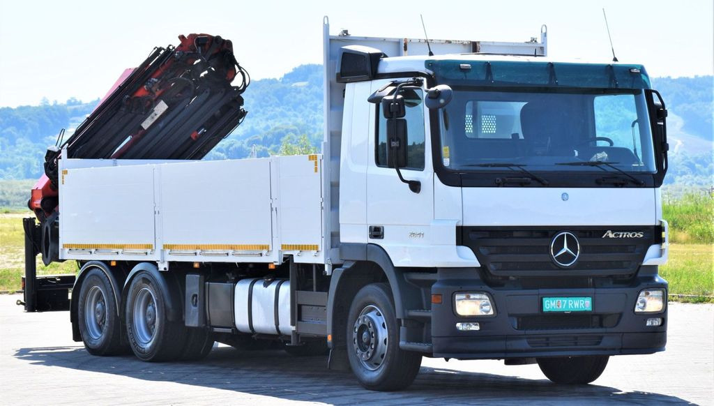 Mercedes-Benz ACTROS 2641 * PK 29002 +JIB PJ060/FUNK* 6x4 - משאית מנוף, משאית צד נופל/ שטוחה: תמונה 3 Mercedes-Benz ACTROS 2641 * PK 29002 +JIB PJ060/FUNK* 6x4 - משאית מנוף, משאית צד נופל/ שטוחה: תמונה 3