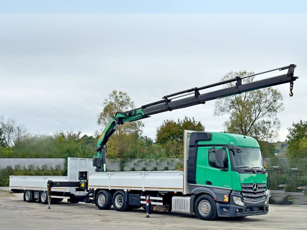 Mercedes-Benz ACTROS 2645* PK 34002 - SH C/FUNK+Anhänger* TOP - משאית מנוף: תמונה 2 Mercedes-Benz ACTROS 2645* PK 34002 - SH C/FUNK+Anhänger* TOP - משאית מנוף: תמונה 2